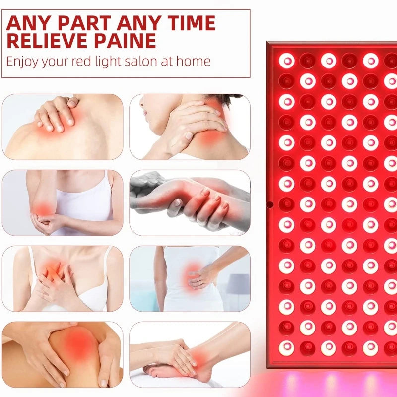 225-LED Red & Near-Infrared Light Therapy Panel | 660nm + 850nm